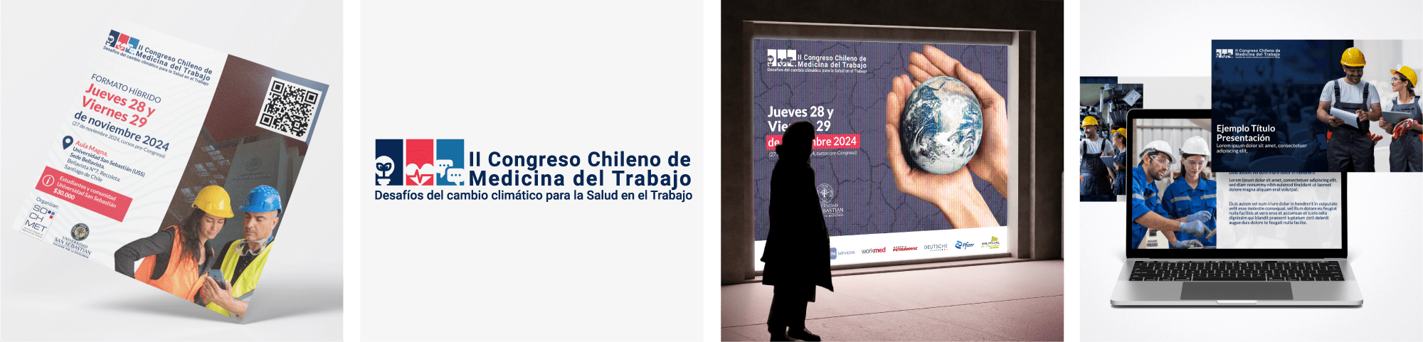 Congreso Sochmet 2024, desarrollo identidad visual y diseño de piezas gráficas