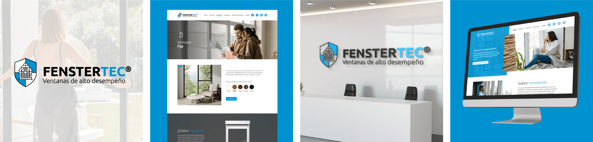 Diseño identidad visual, desarrollo sitio web.